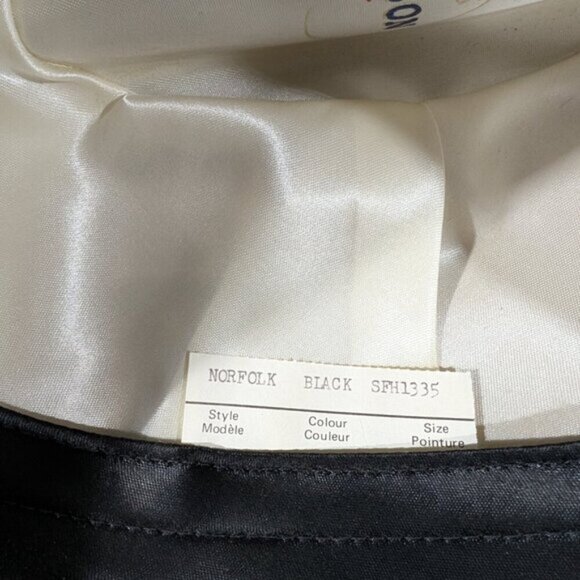 STETSON Vintage Norfloc Grey SFH1335 Fedora Hat Size Medium - Picture 5 of 11